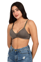 Bare Dezire Seamless Padded Wirefree T-Shirt Bra for Women