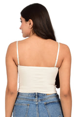 Bare Dezire Lightly Padded Slip On Cami Top for Women