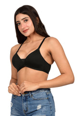 Bare Dezire Seamless Padded Wirefree T-Shirt Bra for Women