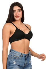 Bare Dezire Seamless Padded Wirefree T-Shirt Bra for Women