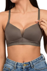 Bare Dezire Lightly Padded Seamless T-shirt Bra for Women