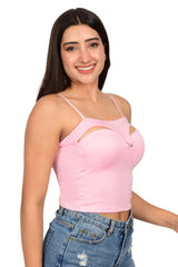 Bare Dezire Lightly Padded Slip On Cami Top for Women