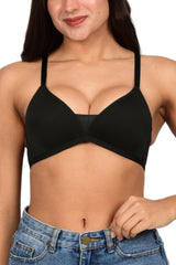 Bare Dezire Seamless Padded Wirefree T-Shirt Bra for Women