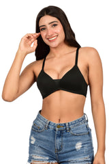 Bare Dezire Seamless Padded Wirefree T-Shirt Bra for Women