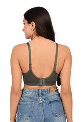 Bare Dezire Seamless Padded Wirefree T Shirt Bra for Women