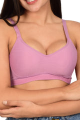 Bare Dezire Seamless Padded Wirefree T Shirt Bra for Women