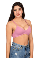 Bare Dezire Seamless Padded Wirefree T-Shirt Bra for Women