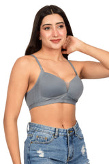 Bare Dezire Lightly Padded Seamless T-shirt Bra for Women