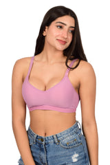 Bare Dezire Seamless Padded Wirefree T Shirt Bra for Women