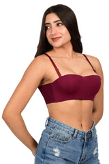 Bare Dezire Balconette Padded with Adjustable Straps Bra for Women