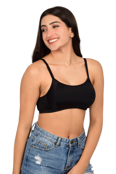 Bare Dezire Seamless Lightly Padded Sports bra for Women