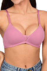 Bare Dezire Seamless Padded Wirefree T-Shirt Bra for Women