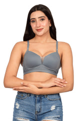 Bare Dezire Lightly Padded Seamless T-shirt Bra for Women