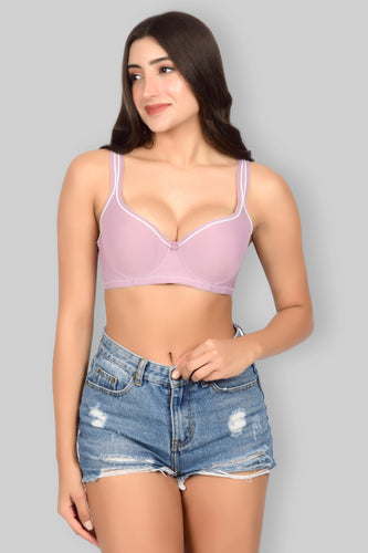 Bare Dezire Seamless wired Pushup Bra With Adjustable Strap for Women