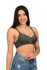 Bare Dezire Padded Non Wired Full Coverage T-Shirt Bra for Women