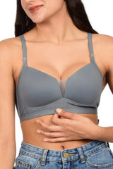 Bare Dezire Lightly Padded Seamless T-shirt Bra for Women