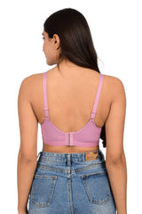 Bare Dezire Seamless Padded Wirefree T Shirt Bra for Women