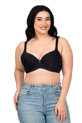 Bare Dezire Demi Cup Comfortable Seamless Plus Size Padded Bra for Women