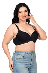 Bare Dezire Demi Cup Comfortable Seamless Plus Size Padded Bra for Women