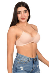 Bare Dezire Seamless Padded Wirefree T-Shirt Bra for Women