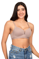 Bare Dezire Lightly Padded Seamless T-shirt Bra for Women