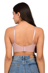 Bare Dezire Balconette Padded with Adjustable Straps Bra for Women