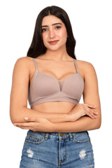 Bare Dezire Lightly Padded Seamless T-shirt Bra for Women