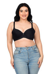 Bare Dezire Demi Cup Comfortable Seamless Plus Size Padded Bra for Women