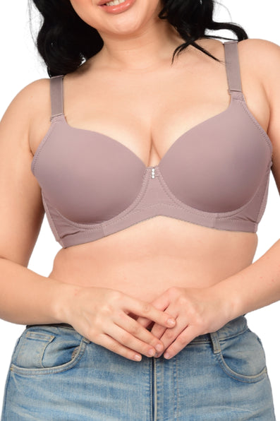 Bare Dezire Demi Cup Comfortable Seamless Plus Size Padded Bra for Women