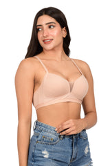 Bare Dezire Lightly Padded Seamless T-shirt Bra for Women