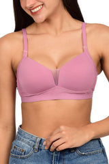 Bare Dezire Lightly Padded Seamless T-shirt Bra for Women