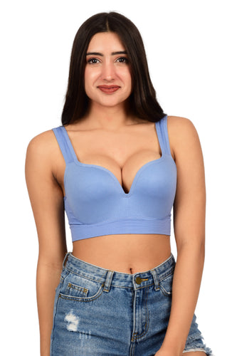 Bare Dezire Seamless Wirefree Padded Bralette for Women