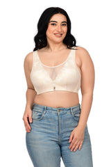 Bare Dezire Full Coverage Bralette Plus Size Padded Lace Bra for Women