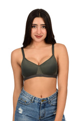 Bare Dezire Padded Non Wired Full Coverage T-Shirt Bra for Women