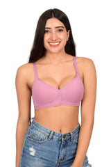 Bare Dezire Padded Non Wired Full Coverage T-Shirt Bra for Women