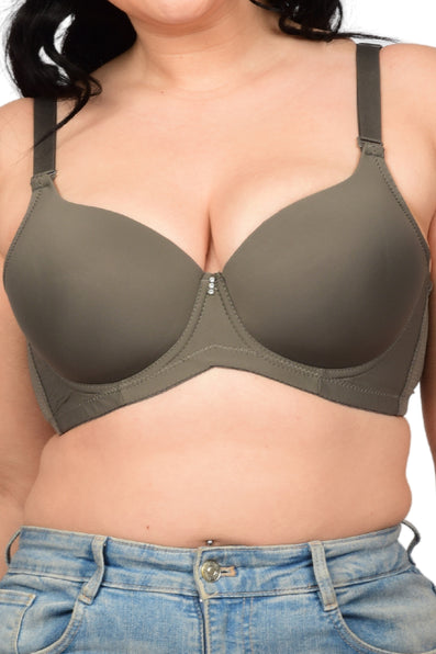 Bare Dezire Demi Cup Comfortable Seamless Plus Size Padded Bra for Women