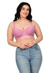 Bare Dezire Demi Cup Comfortable Seamless Plus Size Padded Bra for Women