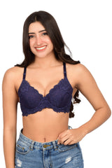 Bare Dezire Padded Demi Cup Coverage Pushup Bra for Women