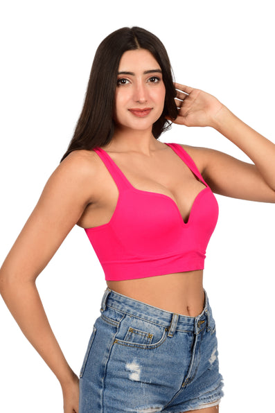 Bare Dezire Seamless Wirefree Padded Bralette for Women