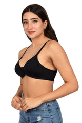 Bare Dezire Seamless Padded Wirefree T-Shirt Bra for Women