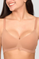 Bare Dezire Padded Non Wired Full Coverage T-Shirt Bra for Women