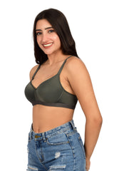 Bare Dezire Padded Non Wired Full Coverage T-Shirt Bra for Women