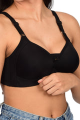 Bare Dezire Padded Non Wired Full Coverage Pushup Bra for Women