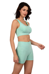 Bare Dezire High Impact Cotton Sports Bra Set for Women