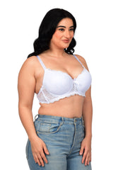 Bare Dezire Demi Cup Underwired Comfortable T-Shirt Padded Bra for Women