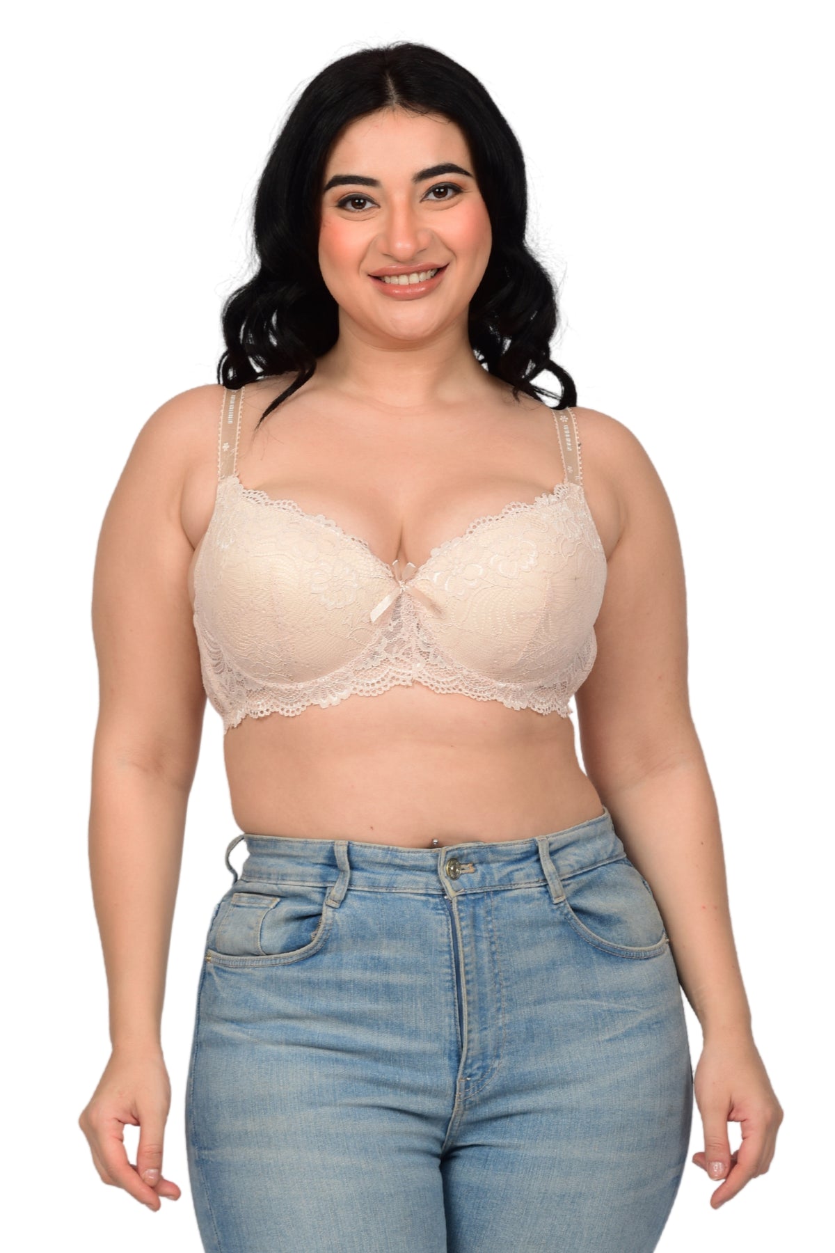 Bare Dezire Demi Cup Underwired Comfortable T-Shirt Padded Bra for Women