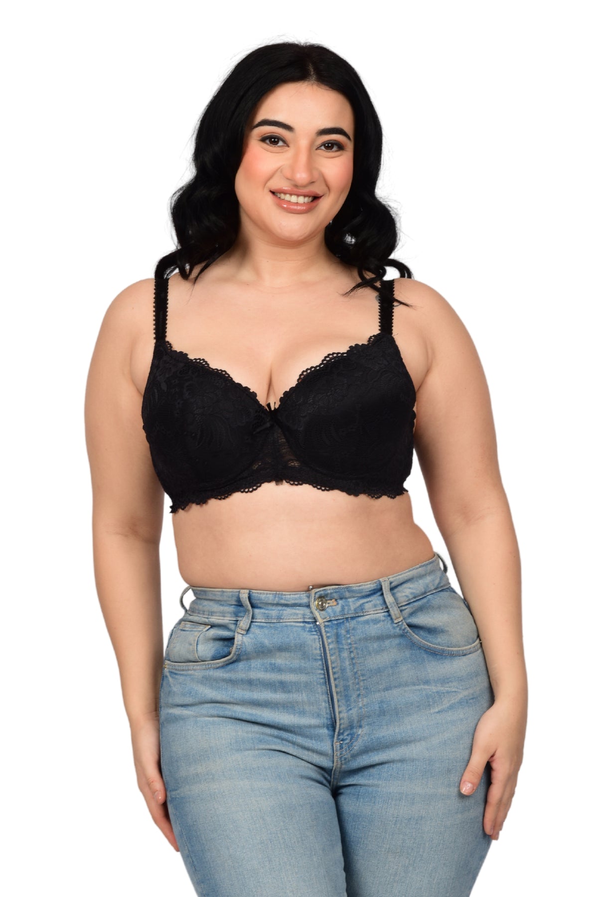 Bare Dezire Demi Cup Underwired Comfortable T-Shirt Padded Bra for Women