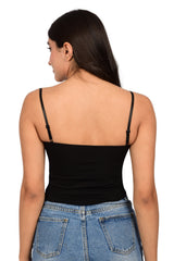 Bare Dezire Lightly Padded Slip On Cami Top for Women