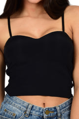 Bare Dezire Lightly Padded Polyamide Cami Top For Women