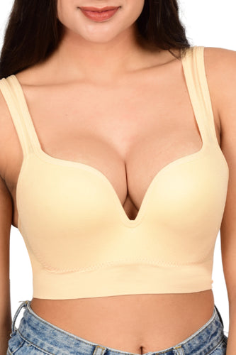 Bare Dezire Seamless Wirefree Padded Bralette for Women